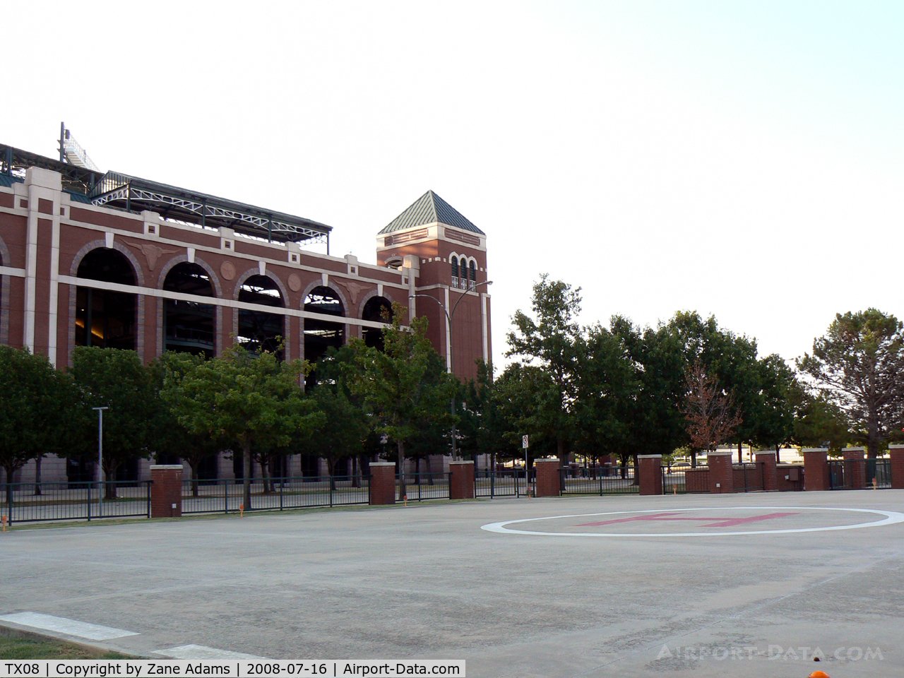 The Ballpark In Arlington Heliport (TX08) - Ballpark in Arlington (Texas Rangers MLB) Heloport