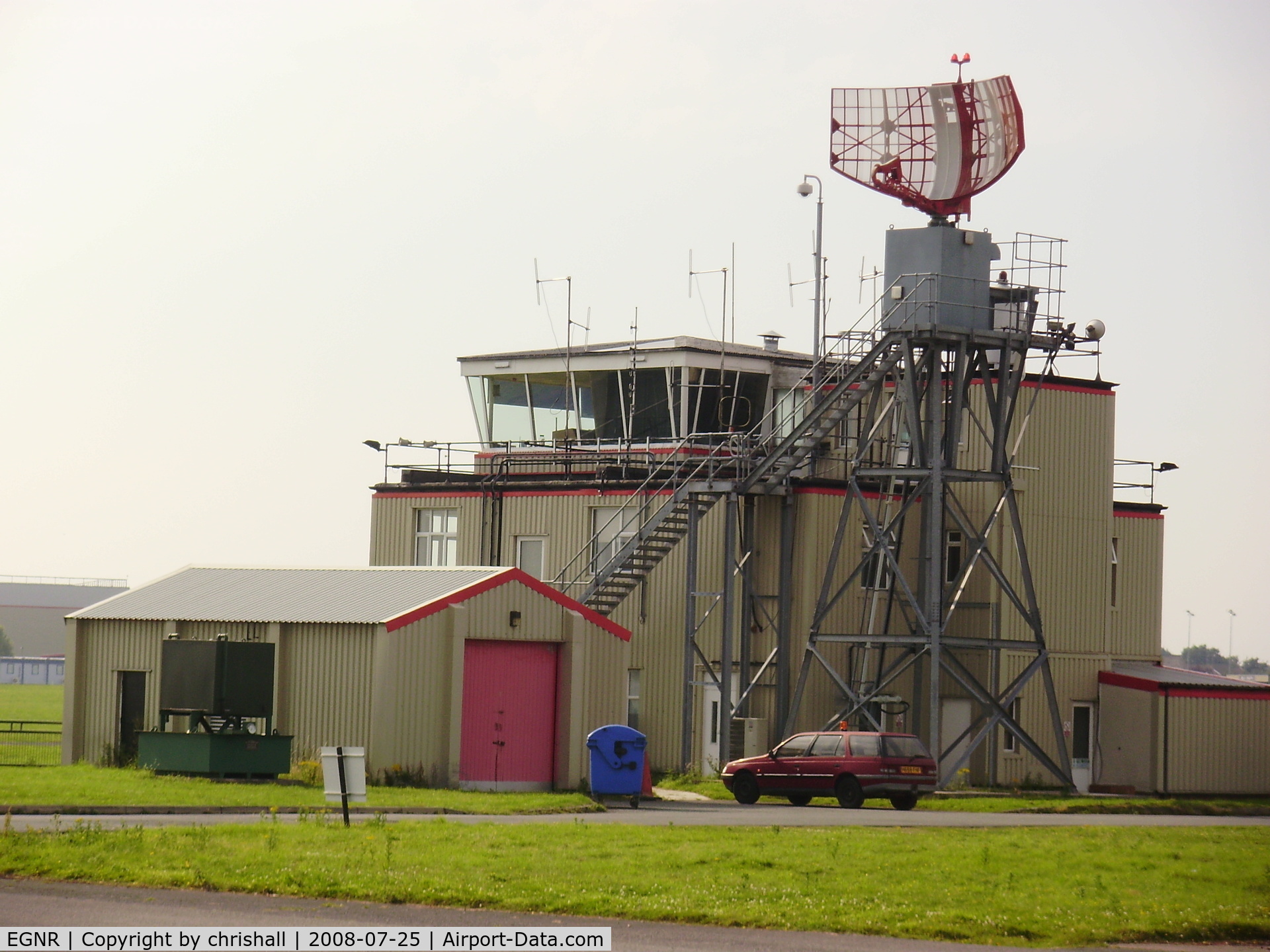 Hawarden Airport, Chester, England United Kingdom (EGNR) - Hawarden Control Tower