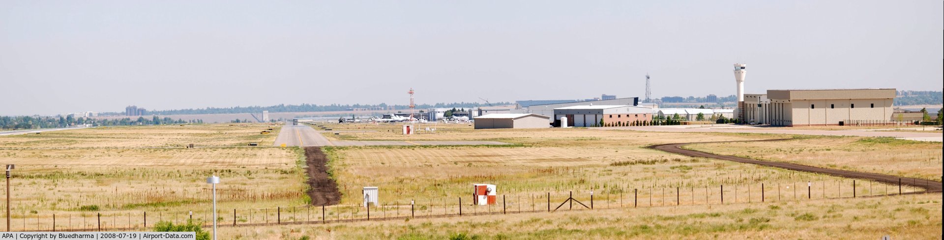 Centennial Airport (APA) - View looking North.