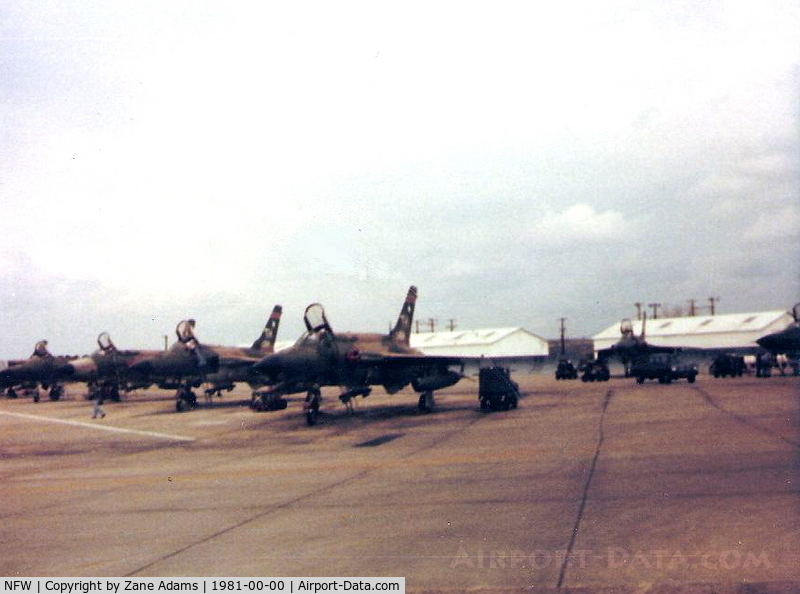 Fort Worth Nas Jrb/carswell Field Airport (NFW) - 457th TFS Air Force Reserve Squadron at Carswell AFB @ 1981