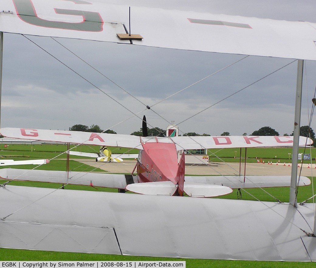 Sywell Aerodrome Airport, Northampton, England United Kingdom (EGBK) - Moths at Sywell