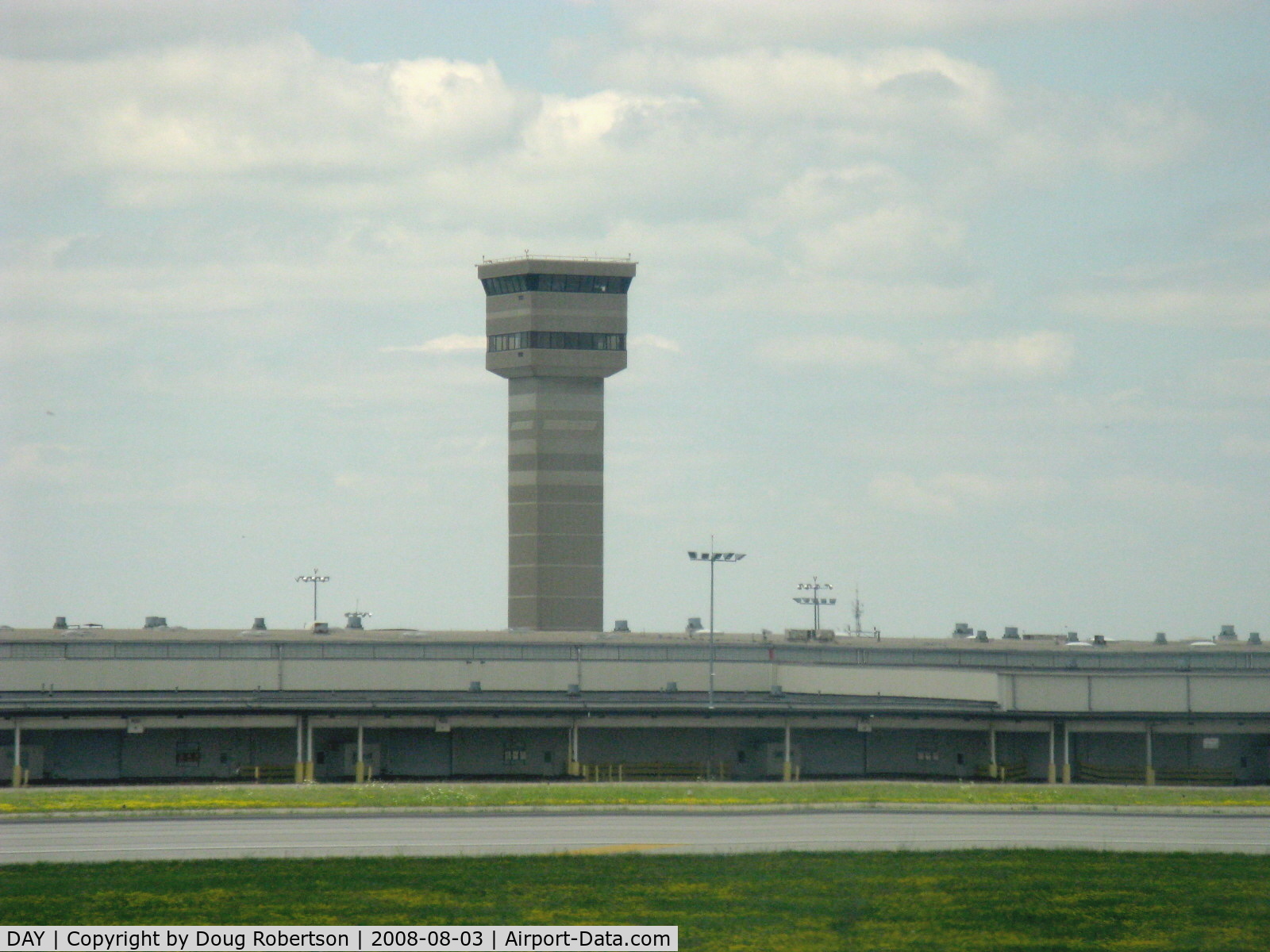 James M Cox Dayton International Airport (DAY) - Several towers on this airport-this is NOT the Air Traffic Control Tower.
