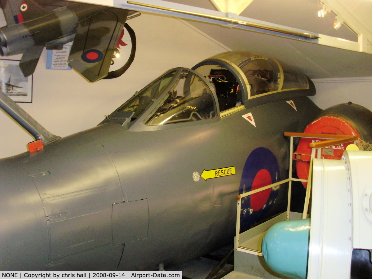 NONE Airport - Blckburn Buccaneer SB2 cockpit preservered at the Fenland & West Norfolk Aircraft Museum 
