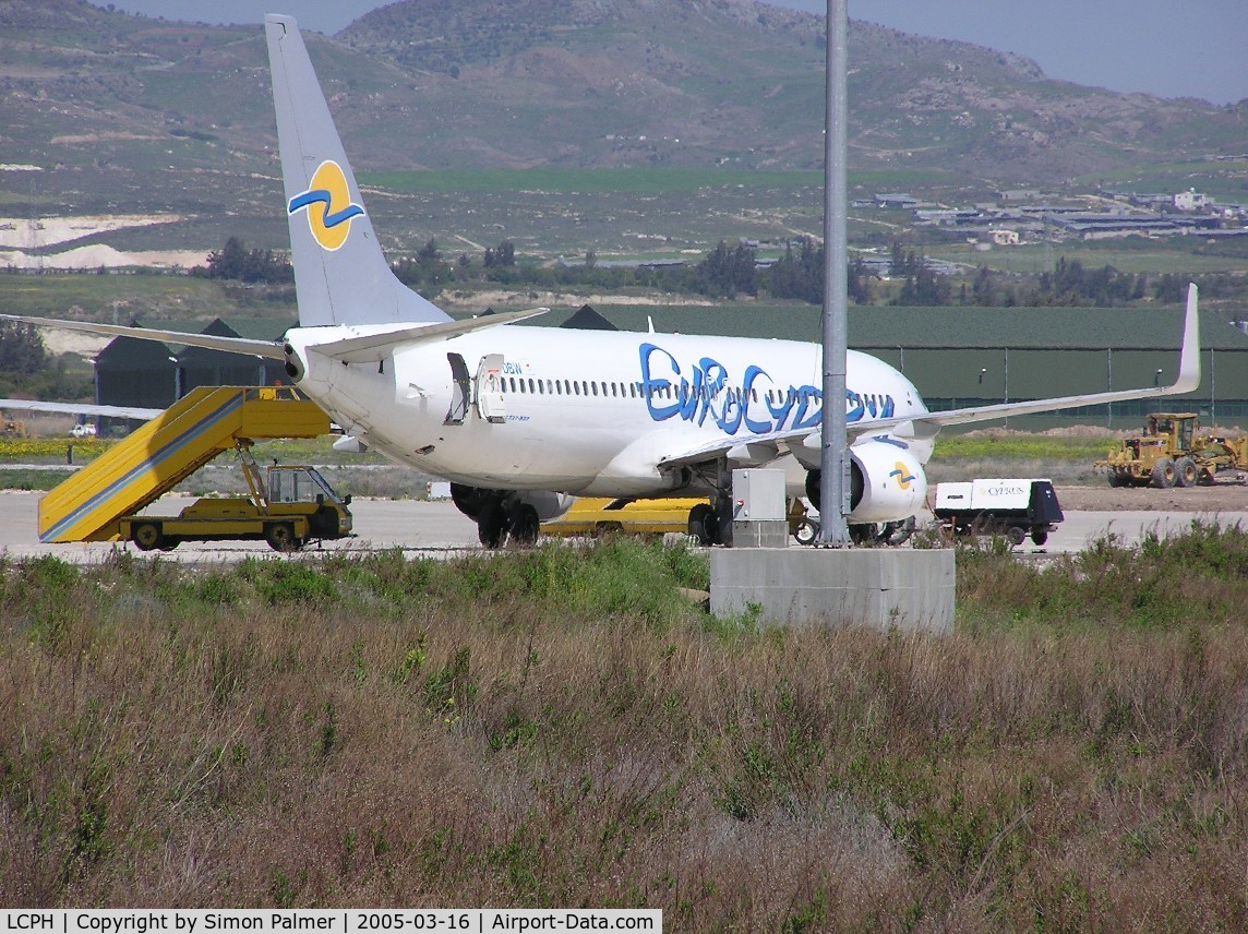 Paphos International Airport, Paphos Cyprus (LCPH) - Seen at Paphos