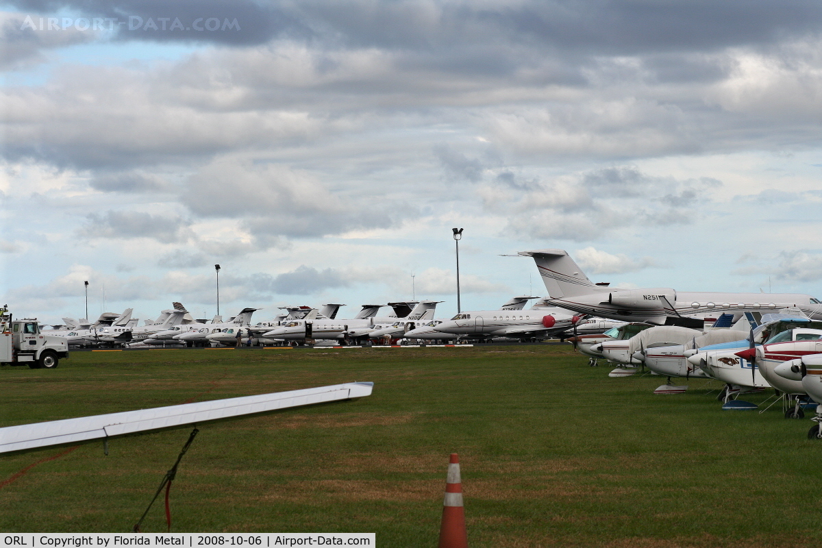 Executive Airport (ORL) - Some aircraft parked around ORL during NBAA