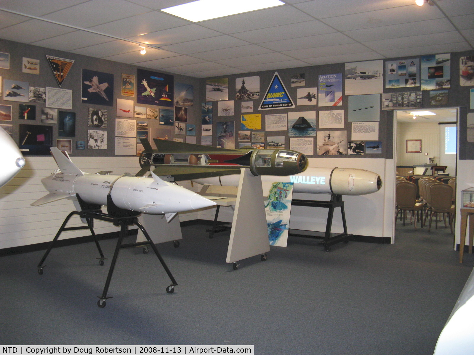 Point Mugu Nas (naval Base Ventura Co) Airport (NTD) - Command History Storage Facility, aka Point Mugu Missile Museum, Hellfire and Walleye missiles