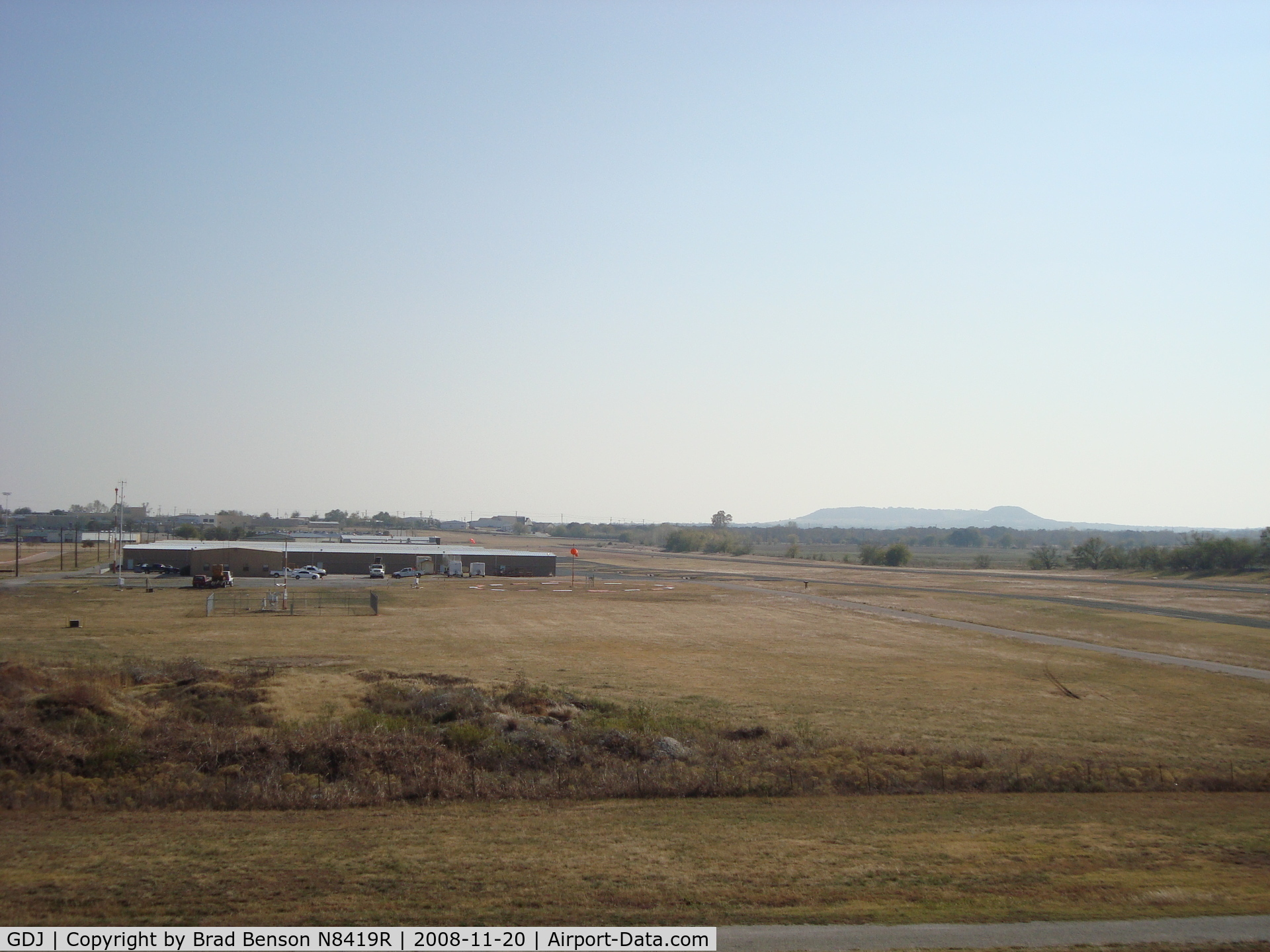 Granbury Regional Airport (GDJ) - View from Fire Department Training Tower on Northeast Side of Airport