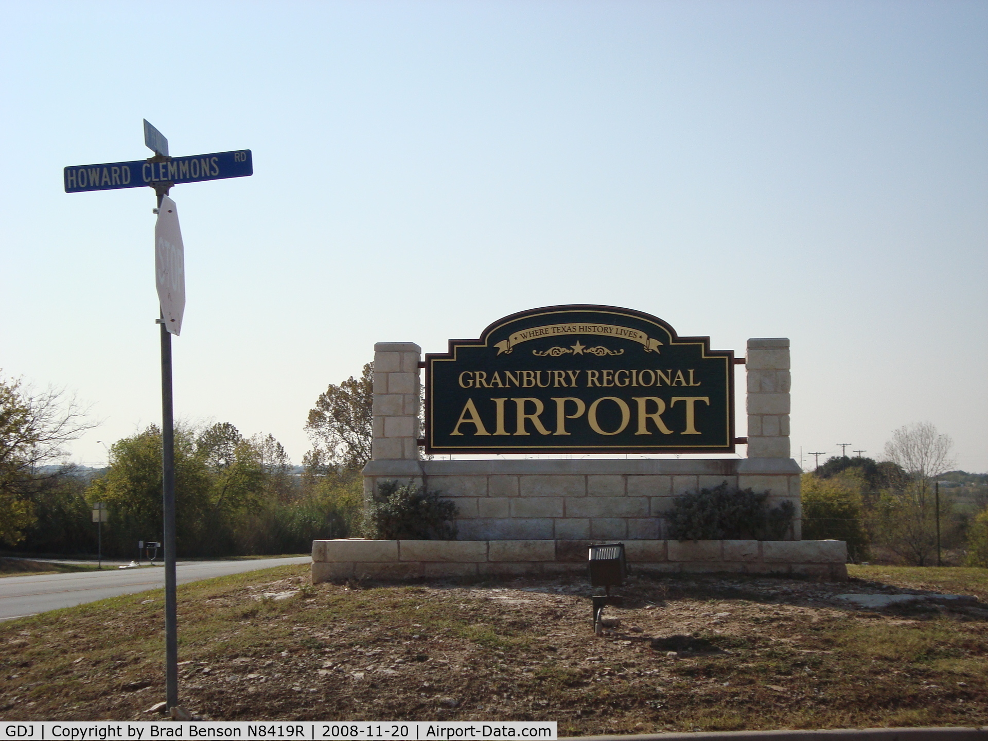 Granbury Regional Airport (GDJ) - Granbury Airport New Sign