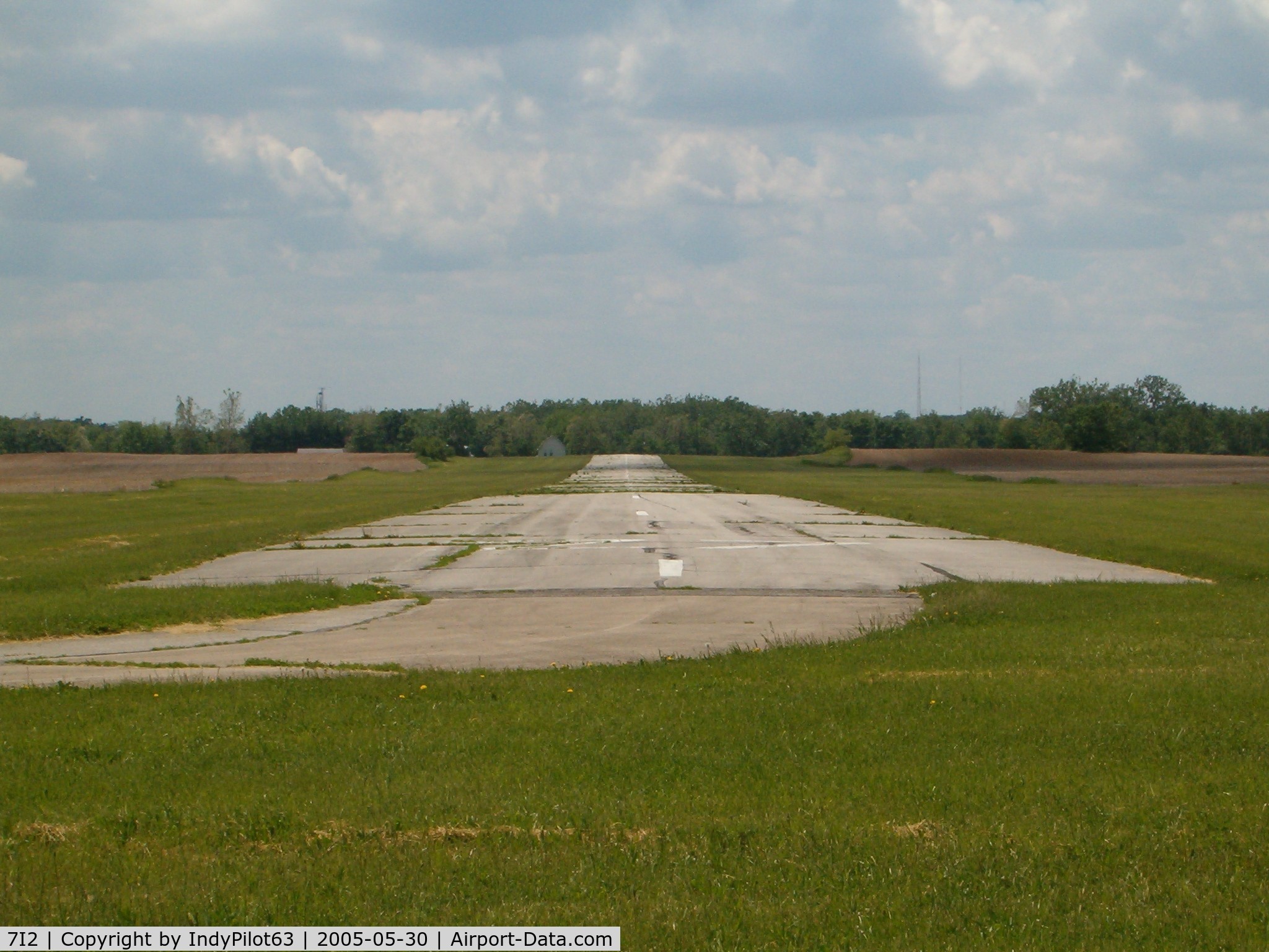 Reese Airport (7I2) - looking up runway 27
