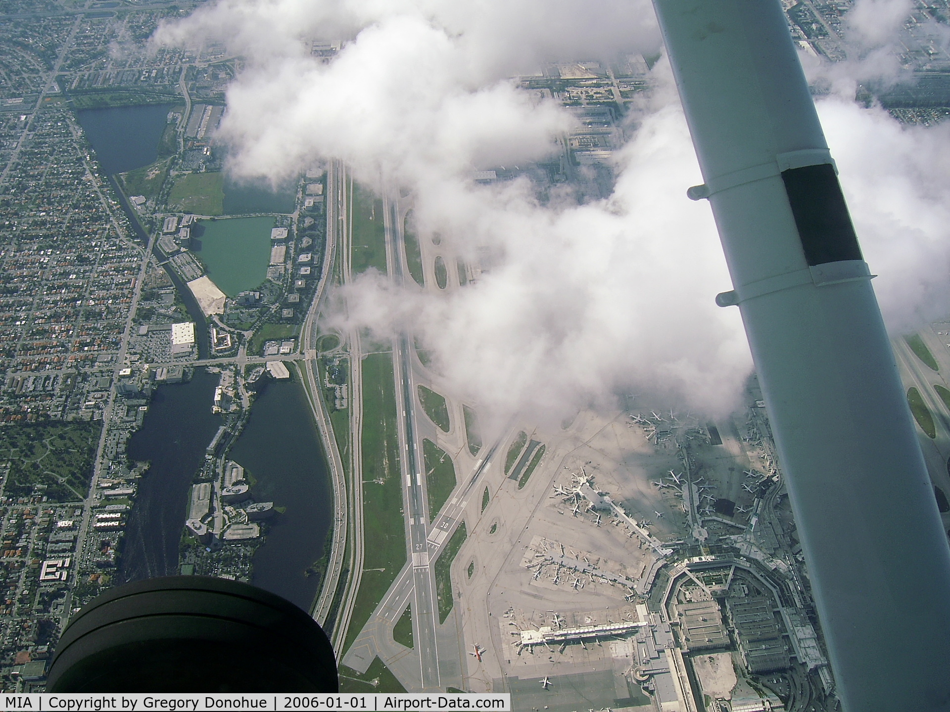 Miami International Airport (MIA) - Overflying MIA at 8500' on the way to DAB