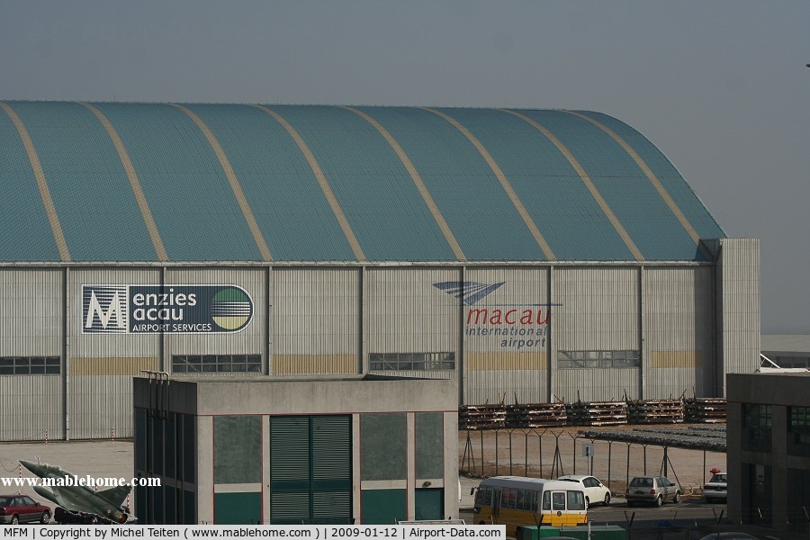 Macau International Airport, Taipa Island (Ilha da Taipa) Macau (MFM) - Main hangar