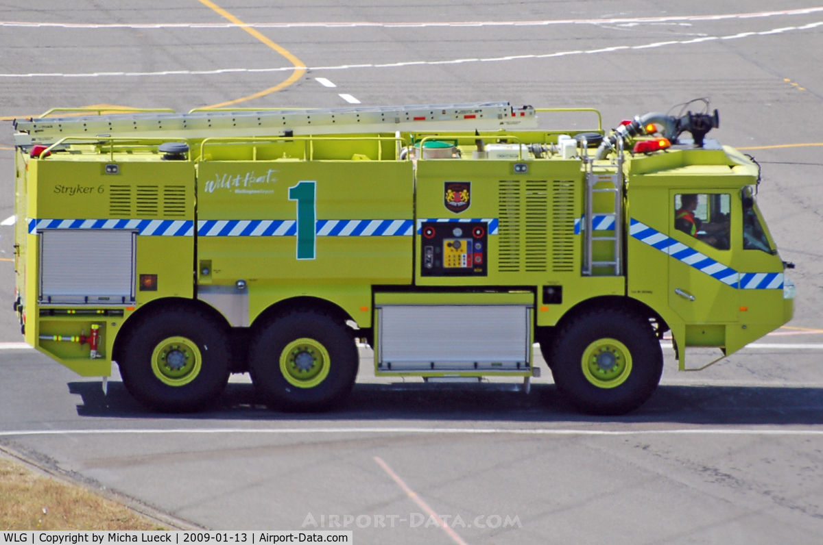Wellington International Airport, Wellington New Zealand (WLG) - Fire truck 1