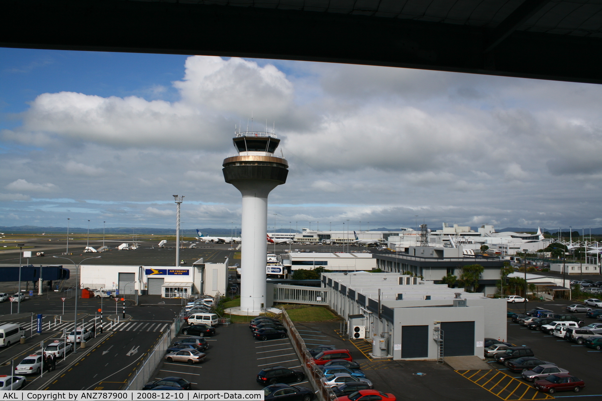 Auckland International Airport, Auckland New Zealand (AKL) - Looking towards the international terminal