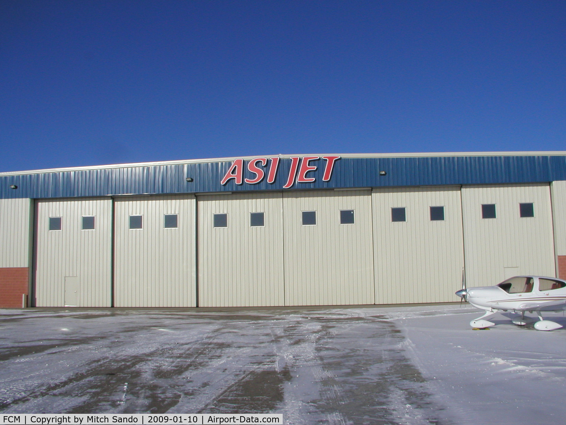 Flying Cloud Airport (FCM) - ASI Jet Center at Flying Cloud Airport in Eden Prairie, MN.