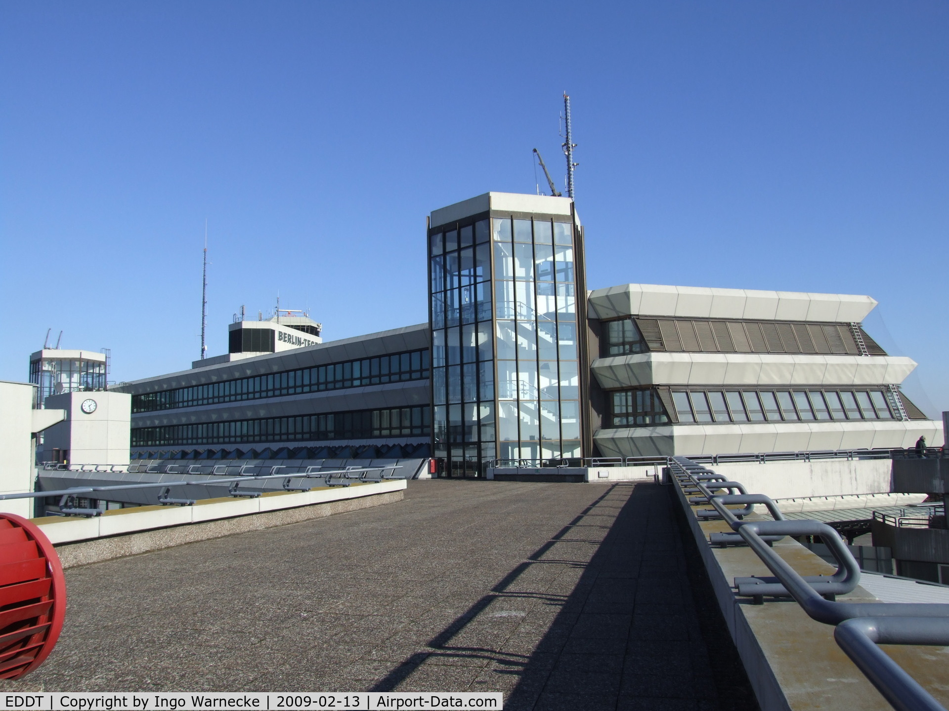 Tegel International Airport (closing in 2011), Berlin Germany (EDDT) - Berlin Tegel, main terminal building