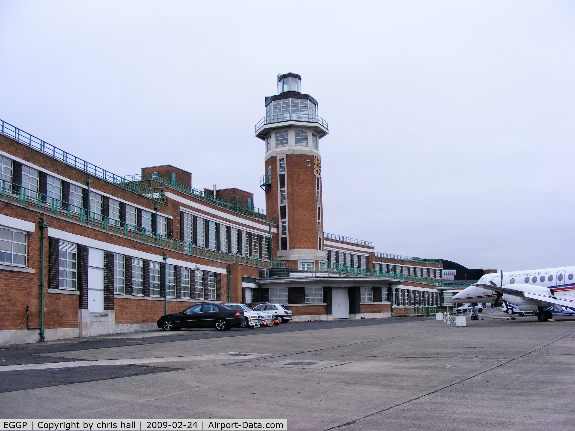 Liverpool John Lennon Airport, Liverpool, England United Kingdom (EGGP) - The old terminal building at Liverpool Speke Airport, now a Marriott Hotel