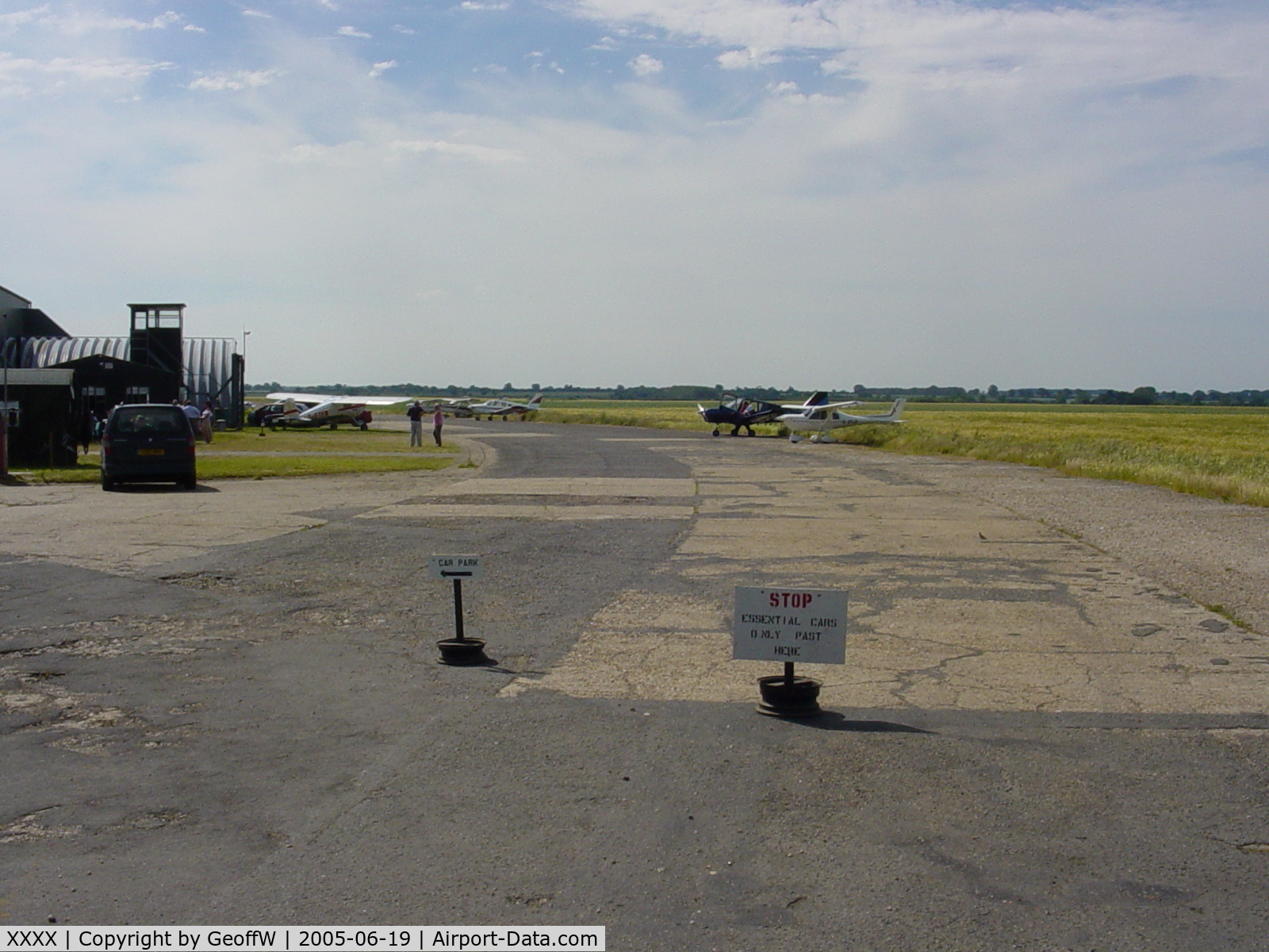 XXXX Airport - Little Snoring, Norfolk during a small fly-in 19.06.2005