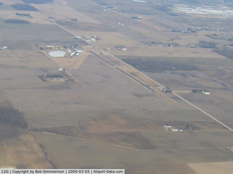 Shelby Community Airport (12G) - Lookng NE - Shelby, Ohio