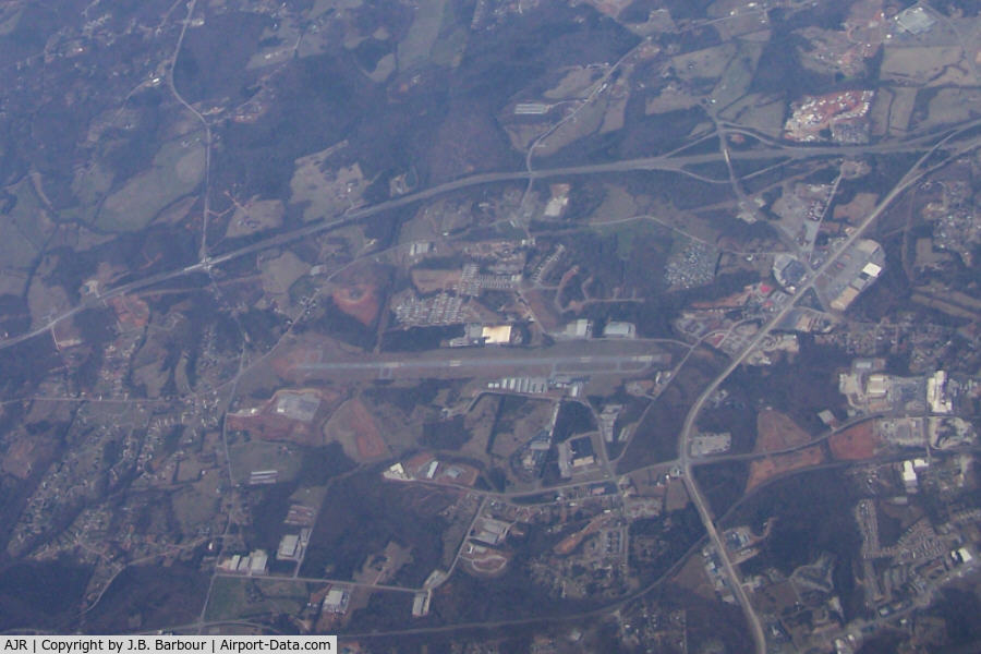 Habersham County Airport (AJR) - About 15000'