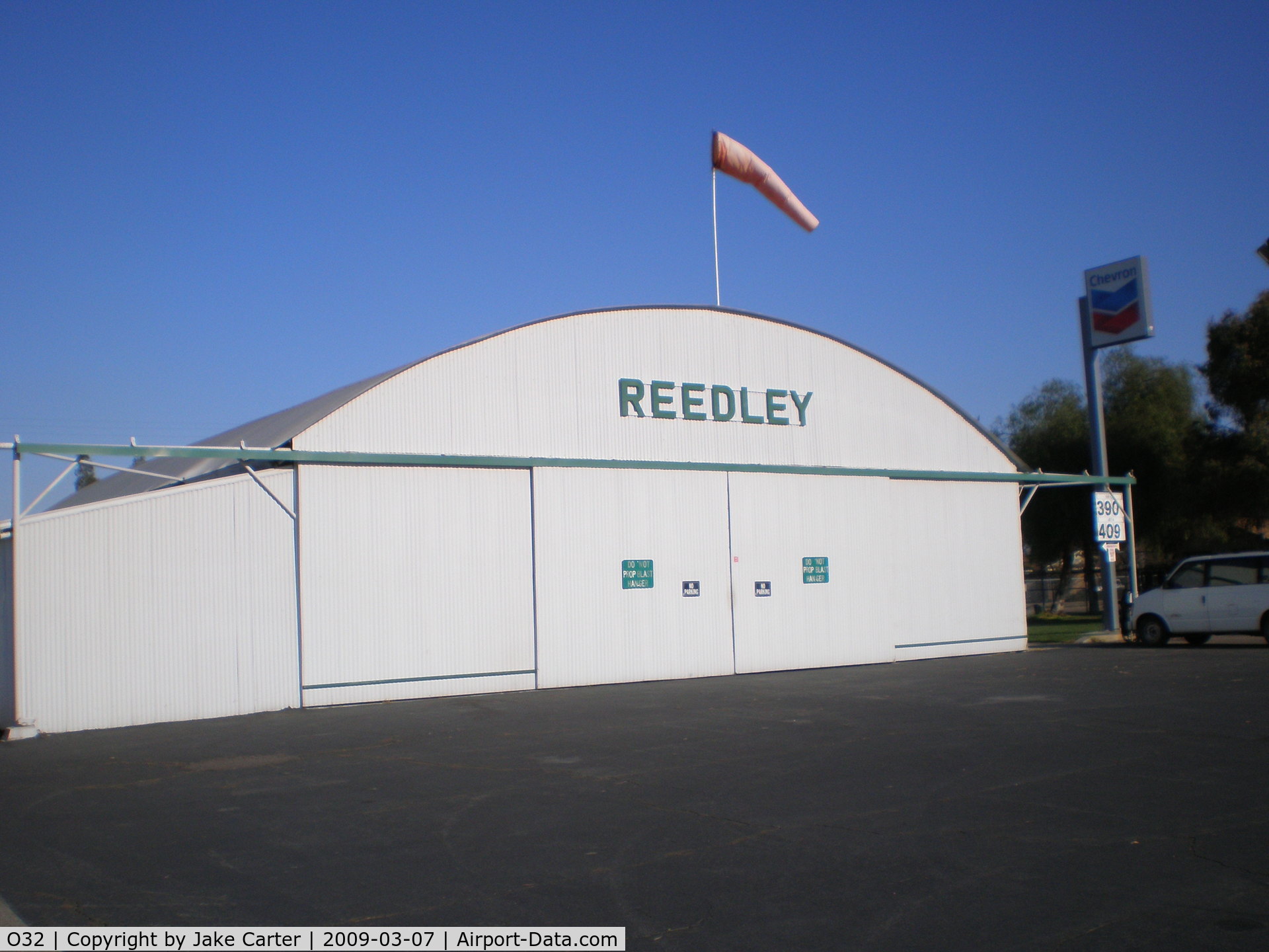Reedley Municipal Airport (O32) - Main Hangar at Reeley.