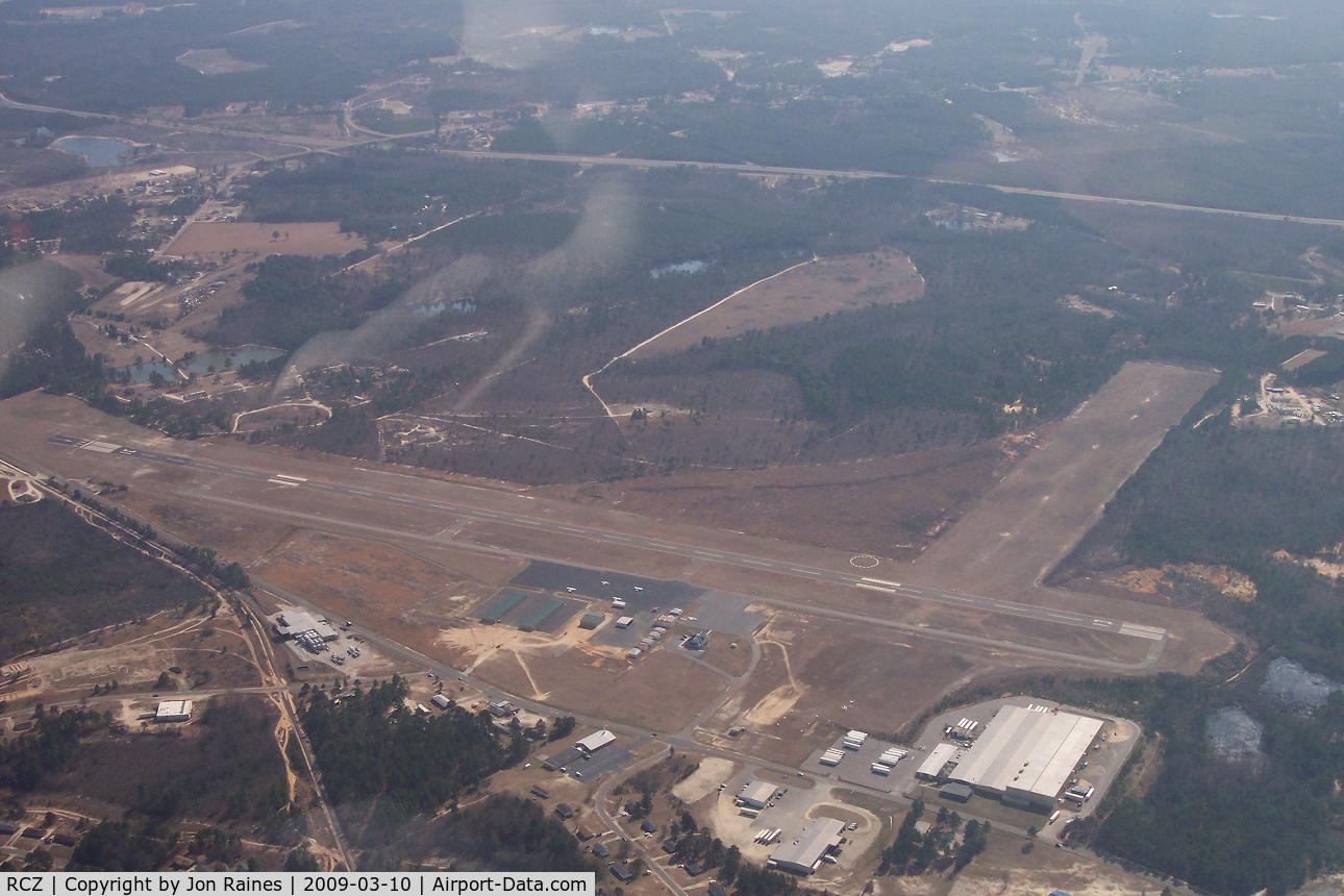 Richmond County Airport (RCZ) - Aerial photo of RCZ from the north