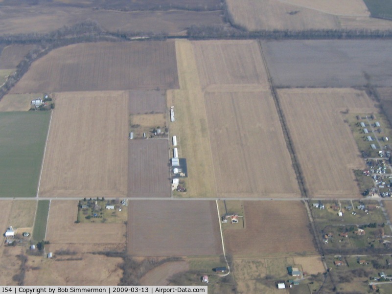 Mad River Inc Airport (I54) - Looking east from 5500'