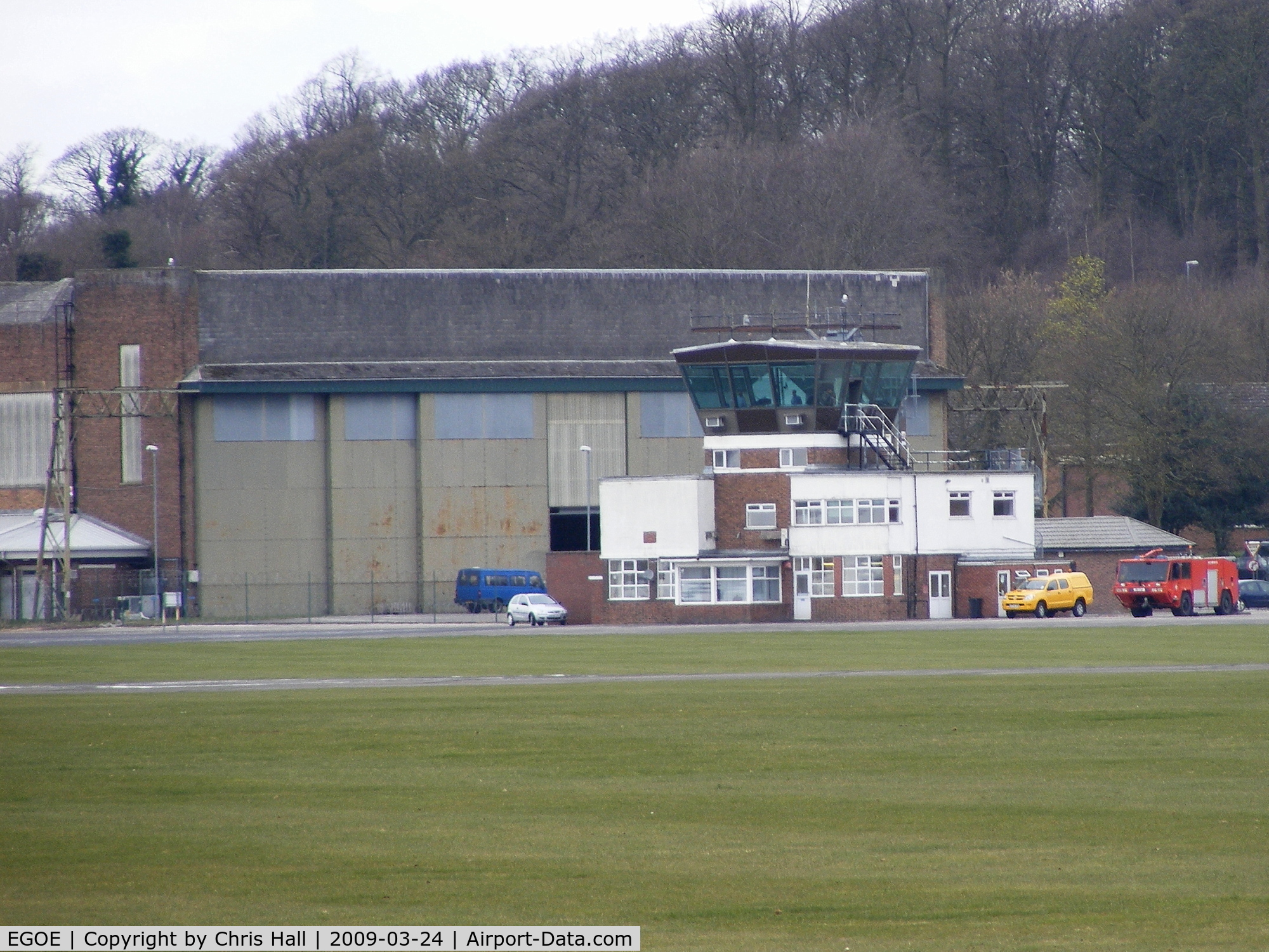 RAF Ternhill Airport, Ternhill, England United Kingdom (EGOE) - Control Tower at Tern Hill