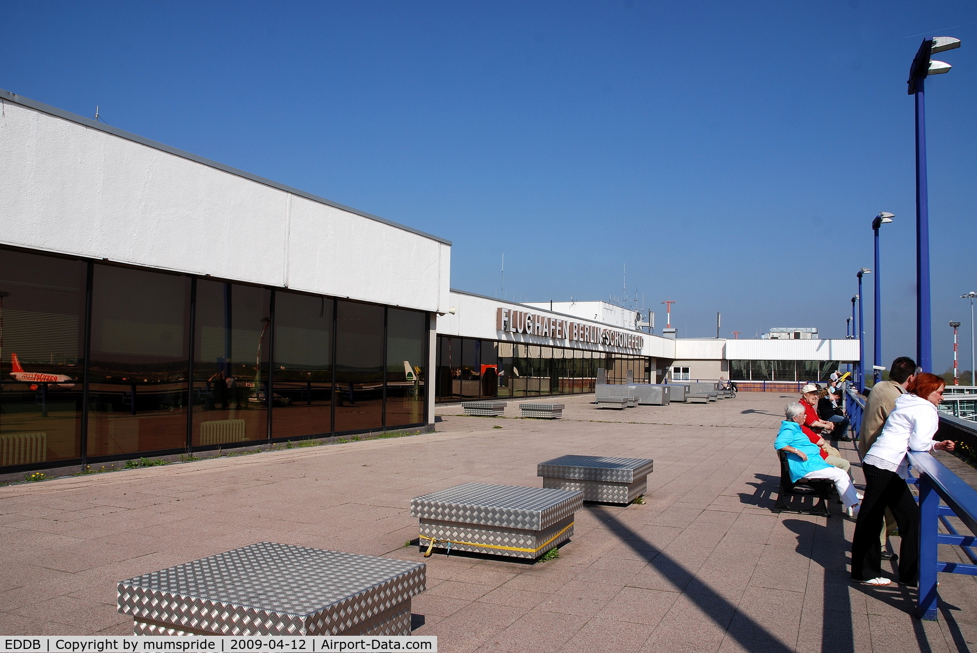 Berlin Brandenburg International Airport, Berlin Germany (EDDB) - Visitor´s terrace at SXF