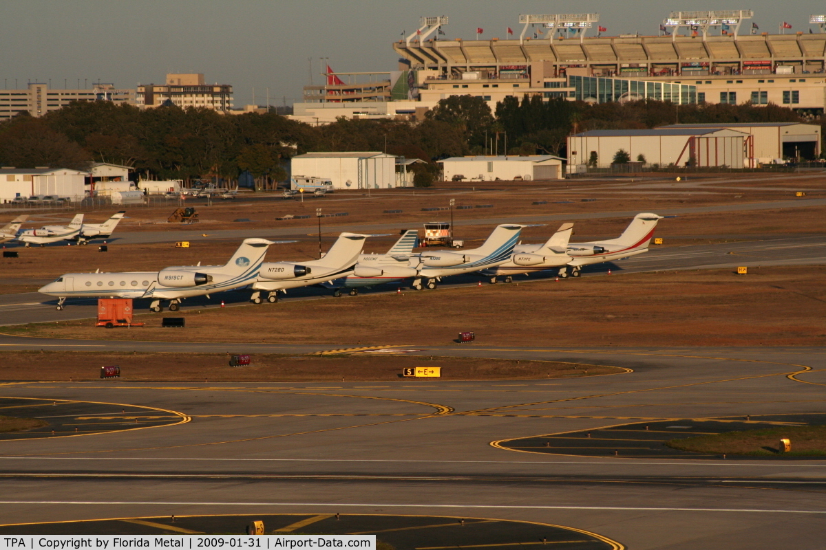 Tampa International Airport (TPA) - Tampa ramp for Superbowl