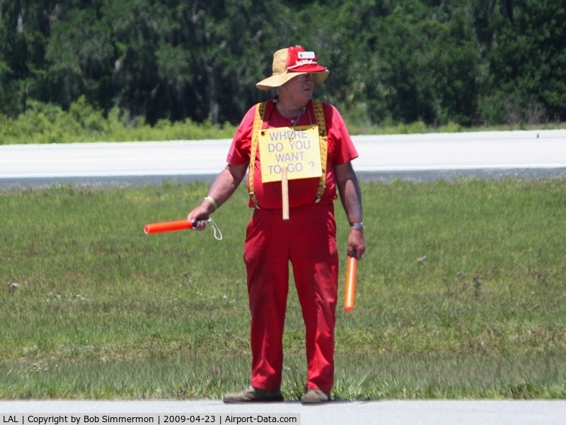 Lakeland Linder Regional Airport (LAL) - Ground Controller at Sun N Fun 2009 - Lakeland, Florida