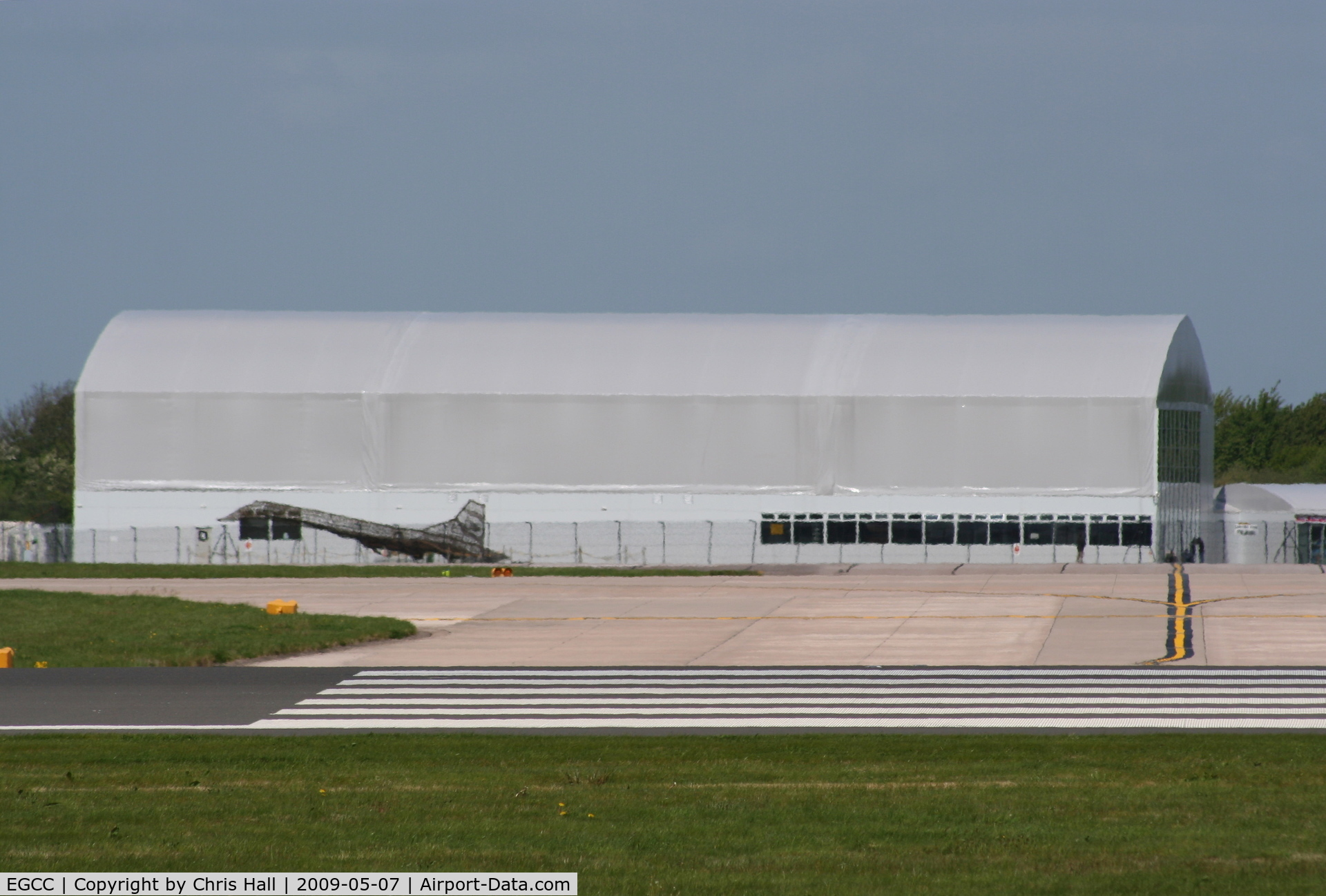 Manchester Airport, Manchester, England United Kingdom (EGCC) - The new 'hangar' that now houses Concorde G-BOAC