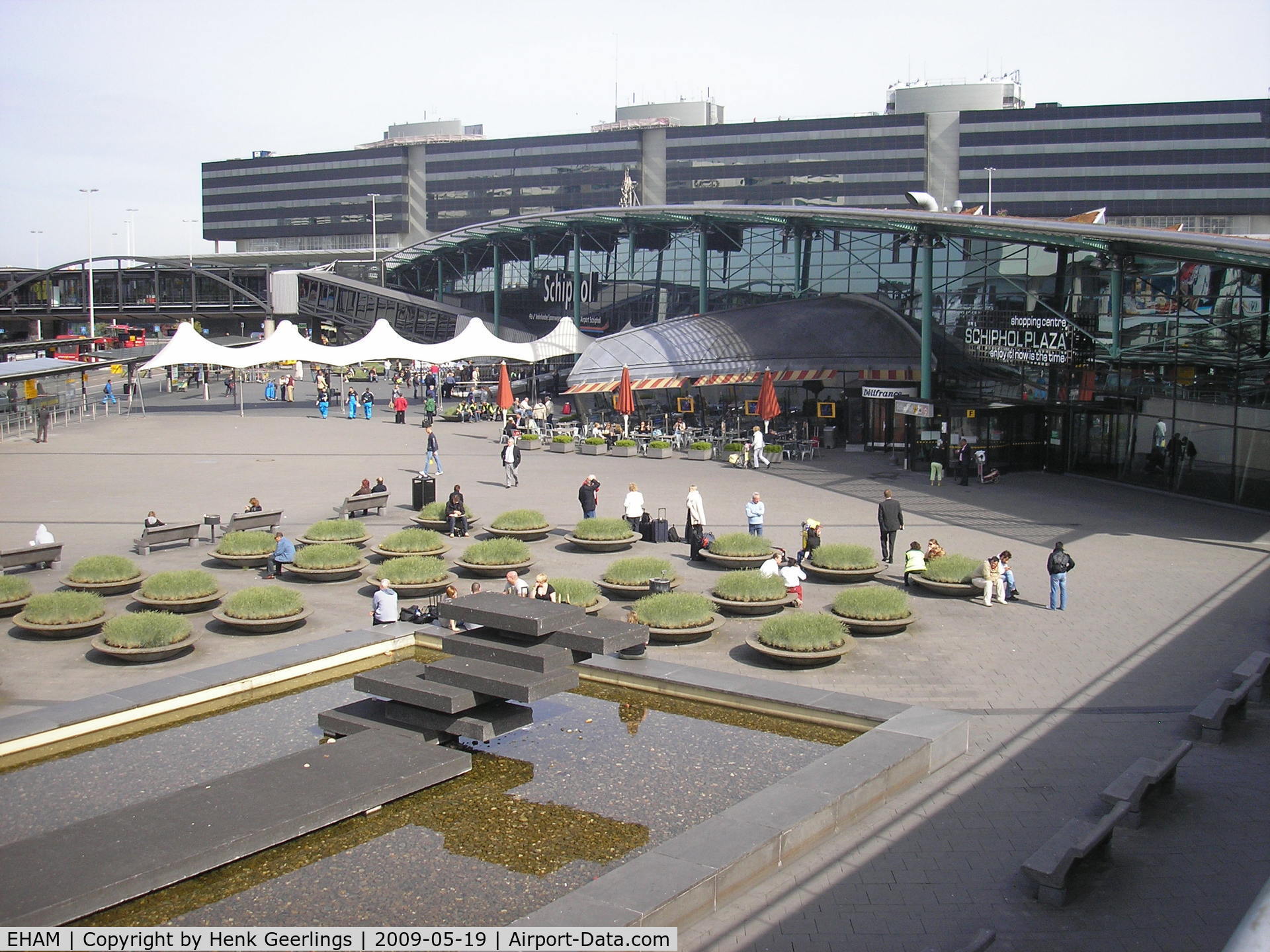Amsterdam Schiphol Airport, Haarlemmermeer, near Amsterdam Netherlands (EHAM) - Schiphol , Main Terminal building 