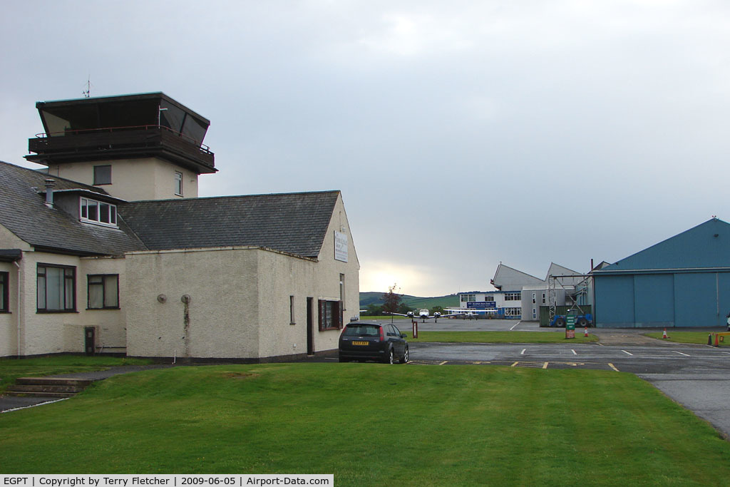 Perth Airport (Scotland), Perth, Scotland United Kingdom (EGPT) - Sunrise at Perth Airport