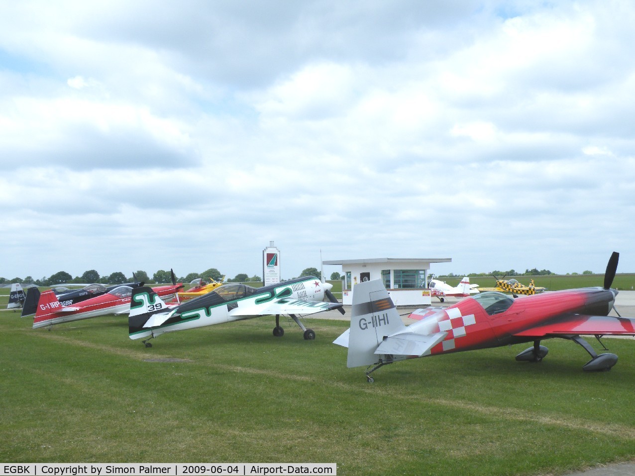 Sywell Aerodrome Airport, Northampton, England United Kingdom (EGBK) - Aerobatic aircraft at Sywell