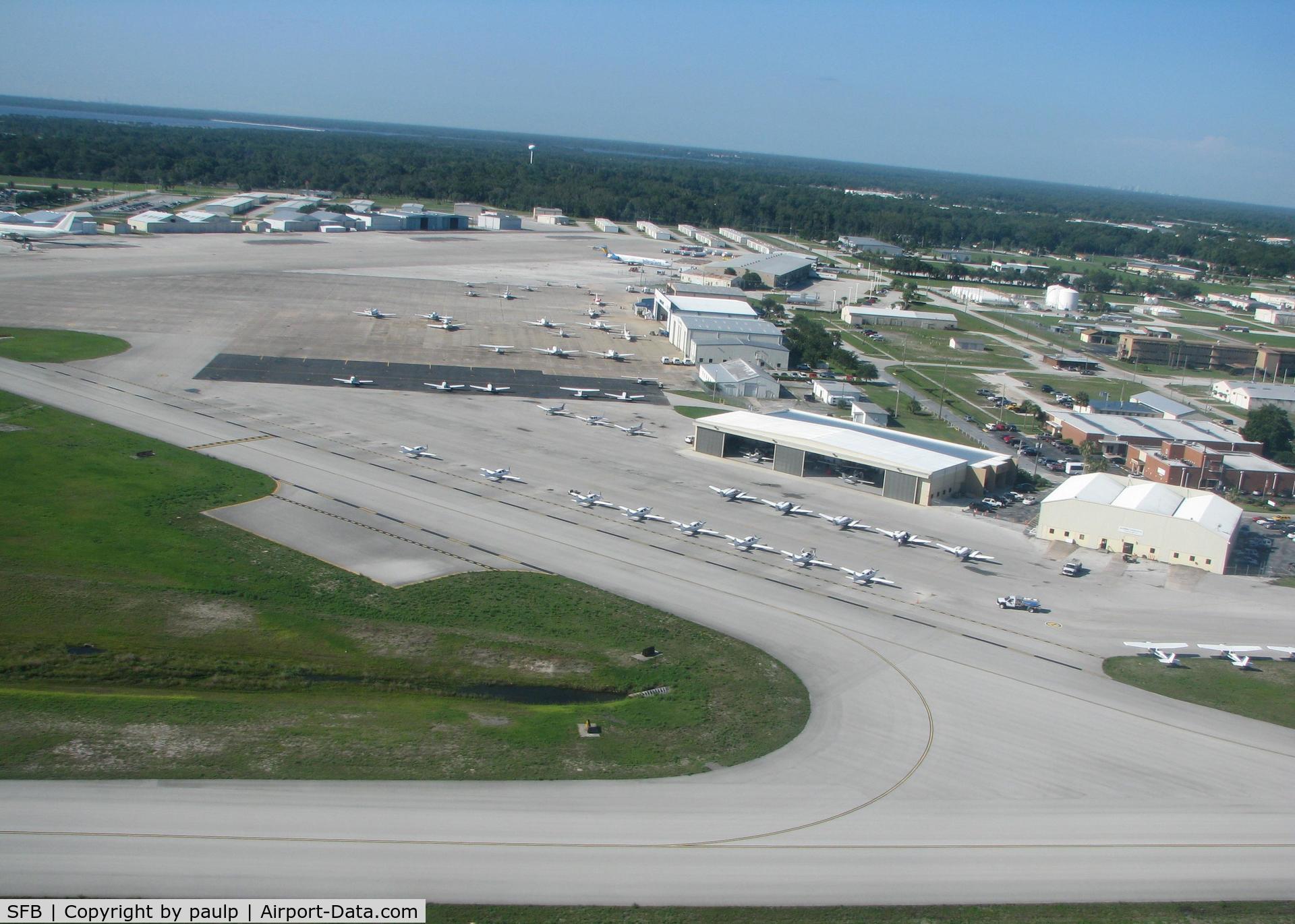Orlando Sanford International Airport (SFB) - Departing 27 from Orlando Sanford on Allegiant Air MD-80.