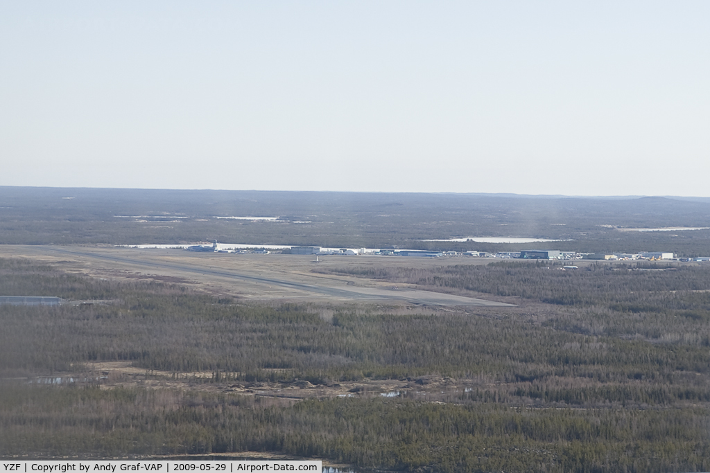 Yellowknife Airport, Yellowknife, Northwest Territories Canada (YZF) - Overview of Yellowknife Airport