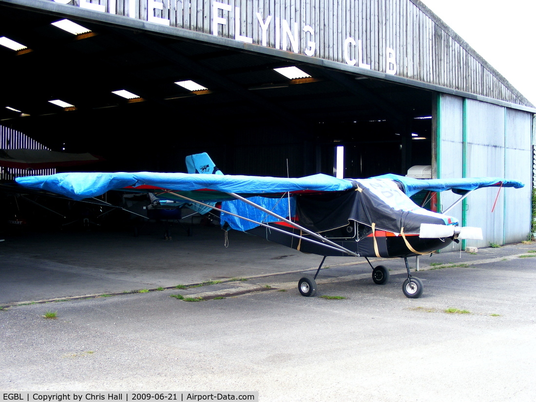 EGBL Airport - Microlight at Long Marston Airfield