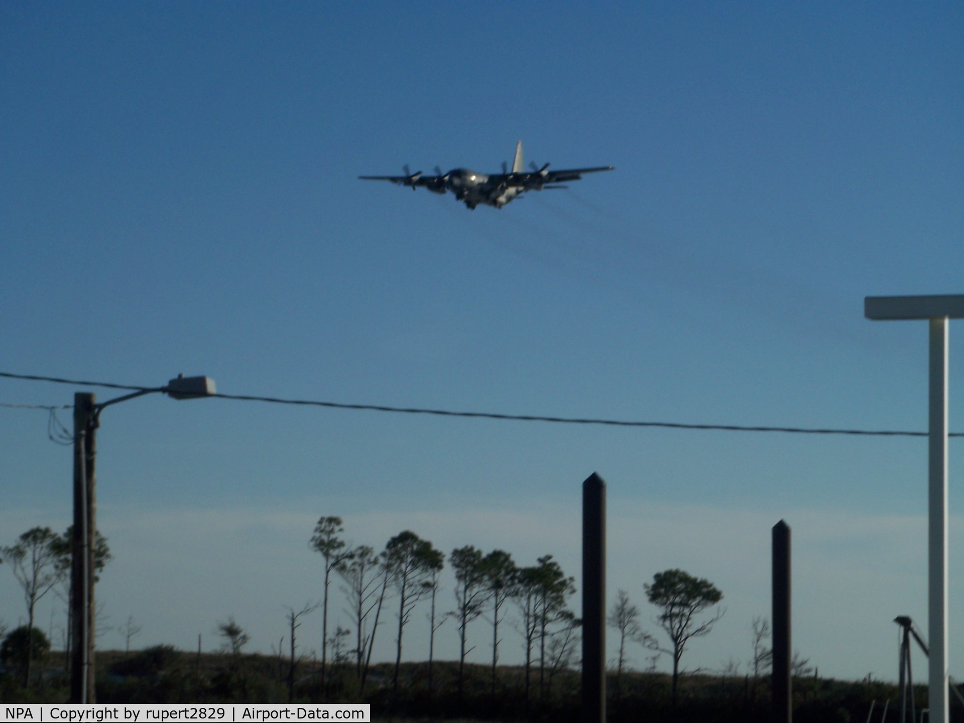 Pensacola Nas/forrest Sherman Field/ Airport (NPA) - Ac-130 from Hurlbert field  Touch and go