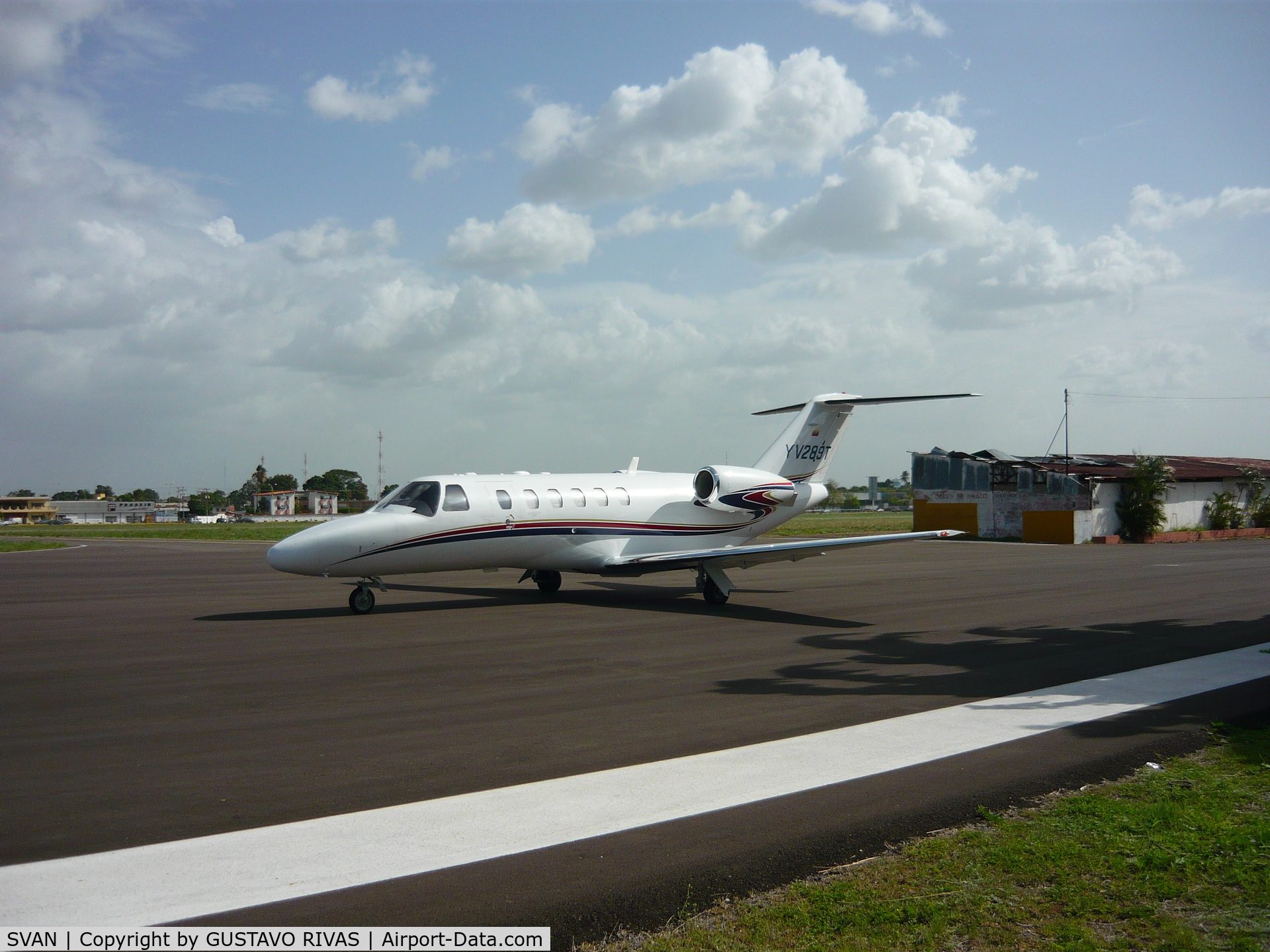 Anaco Airport, Anaco, Anzoátegui Venezuela (SVAN) - A C525 CJ2 PLUS PARKED AT SVAN