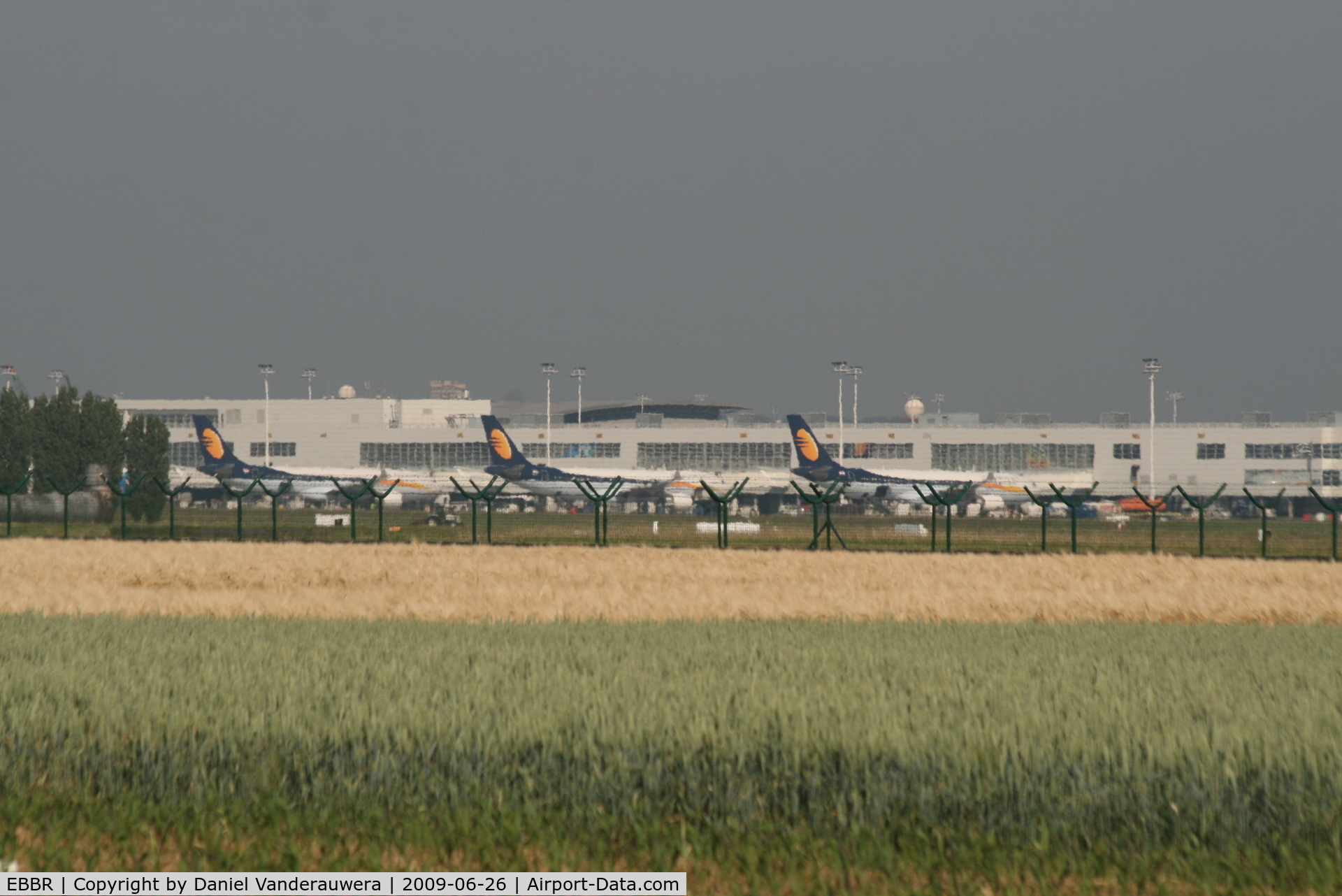 Brussels Airport, Brussels / Zaventem   Belgium (EBBR) - Terminal B (non Schengen) in the heat of summer