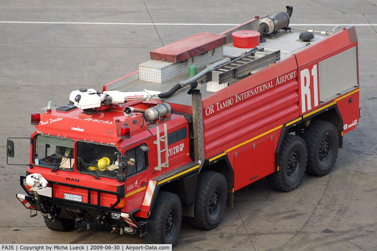 OR Tambo International Airport, Johannesburg South Africa (FAJS) - At Jo'burg