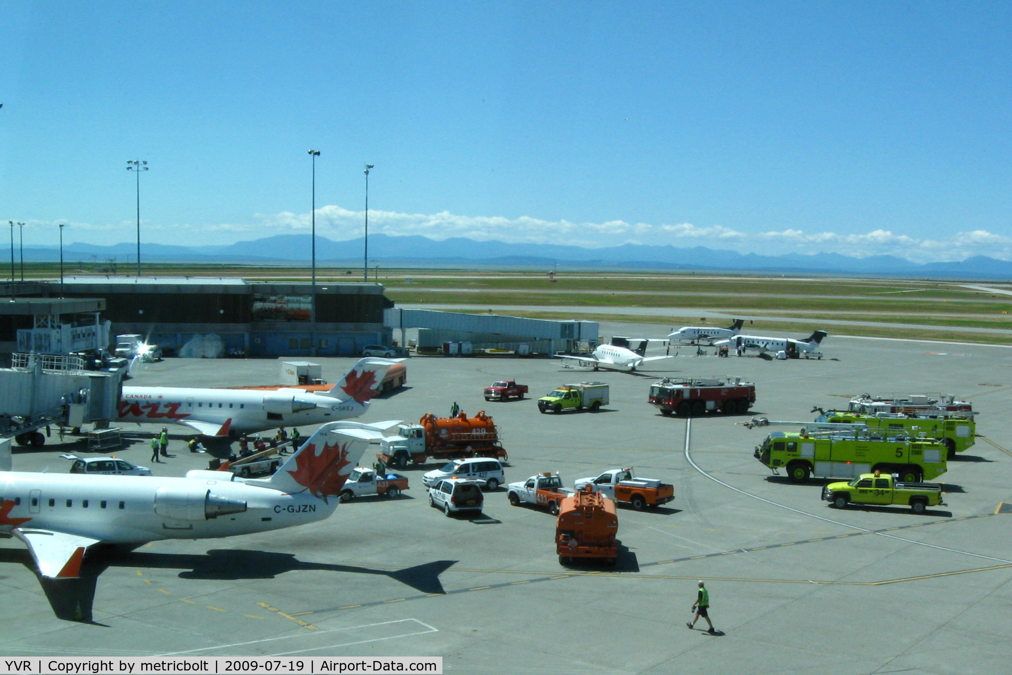 Vancouver International Airport, Vancouver, British Columbia Canada (YVR) - Fuel spill at YVR