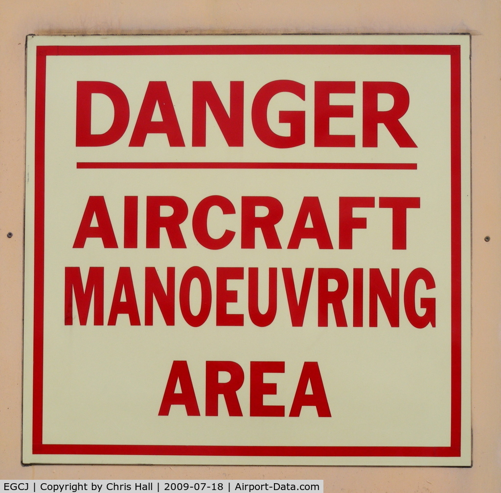 Sherburn-in-Elmet Airfield Airport, Sherburn-in-Elmet, England United Kingdom (EGCJ) - Danger