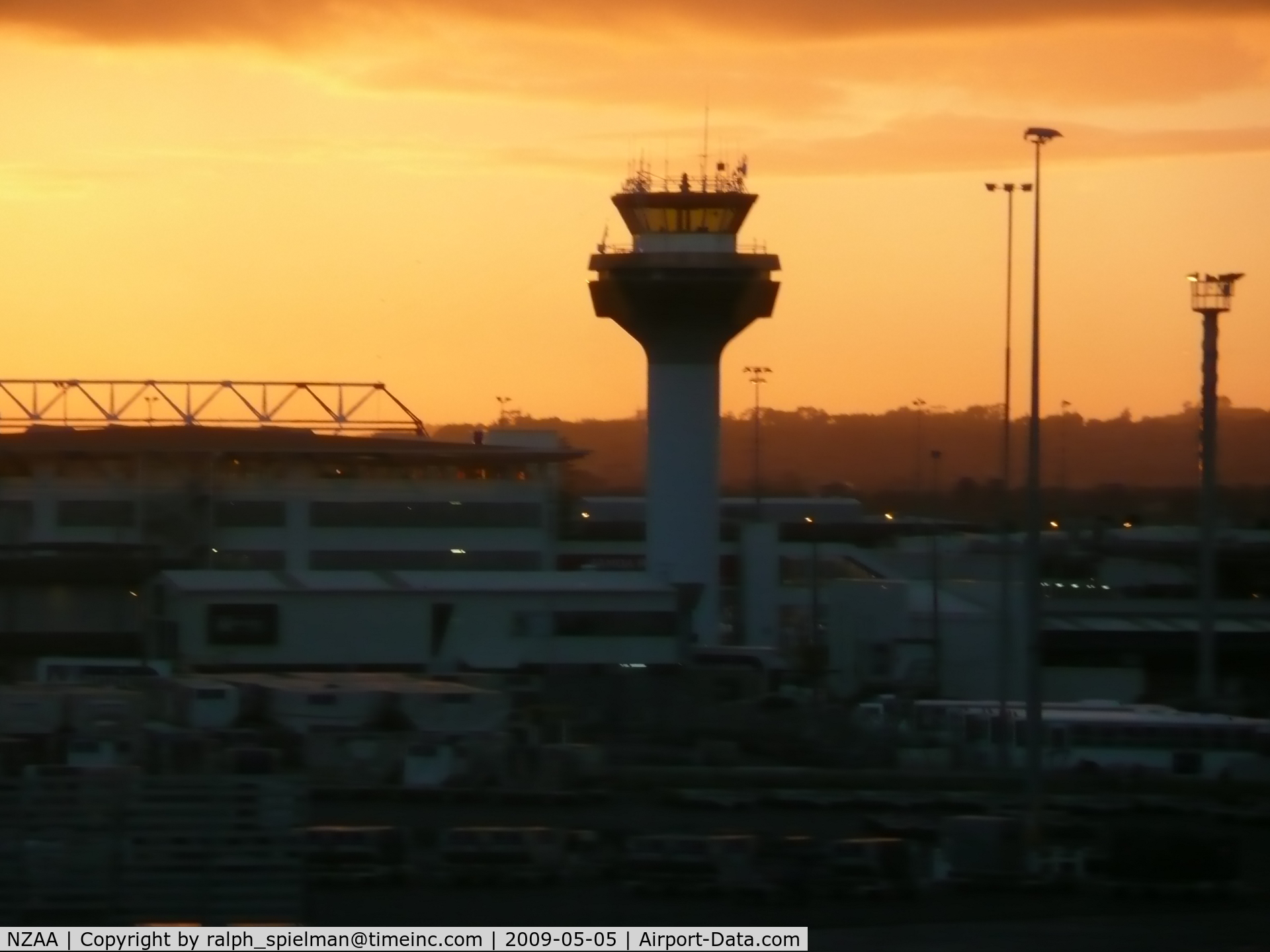 Auckland International Airport, Auckland New Zealand (NZAA) - Sunrise