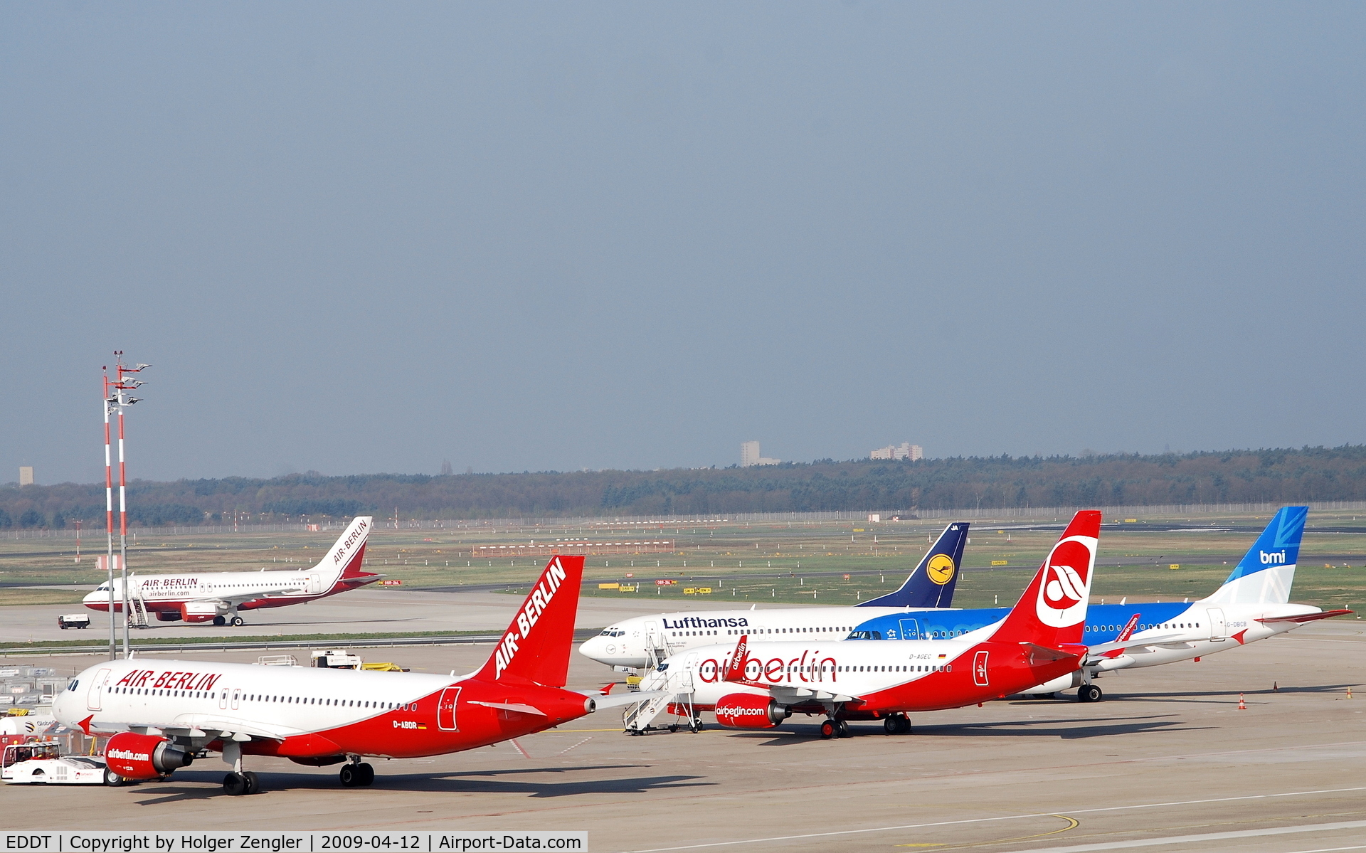 Tegel International Airport (closing in 2011), Berlin Germany (EDDT) - Refreshing colours in the southern parts of TXL