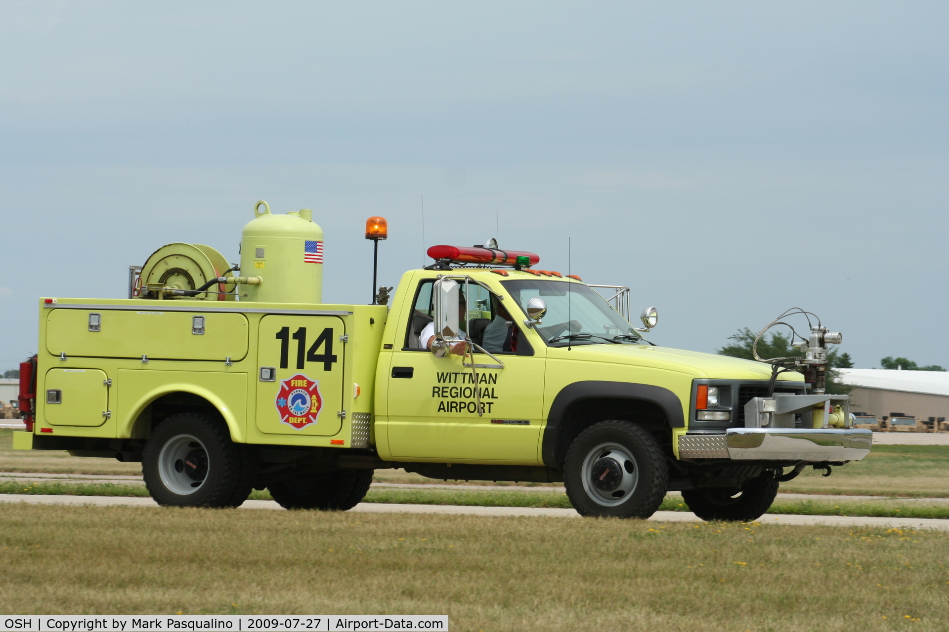 Wittman Regional Airport (OSH) - Fire/crash rescue