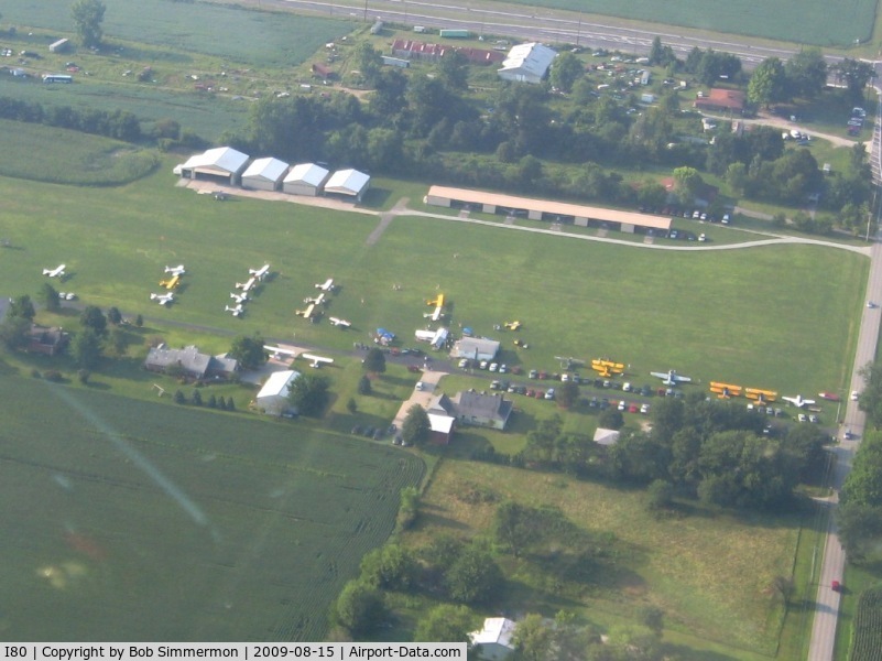 Noblesville Airport (I80) - Aircraft gathered for the EAA fly-in