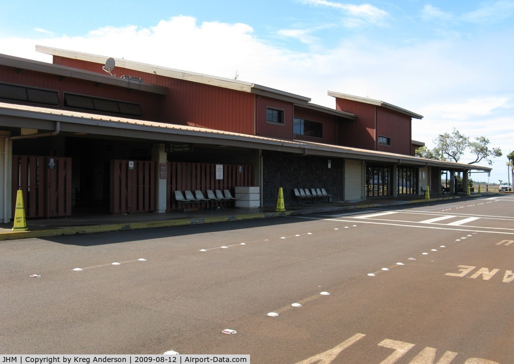 Kapalua Airport (JHM) - Kapalua Airport's (JHM/PHJH) terminal building.
