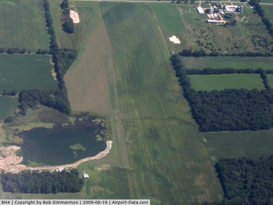 Van Wagnen Airport (6H4) - Looking east from 5500'