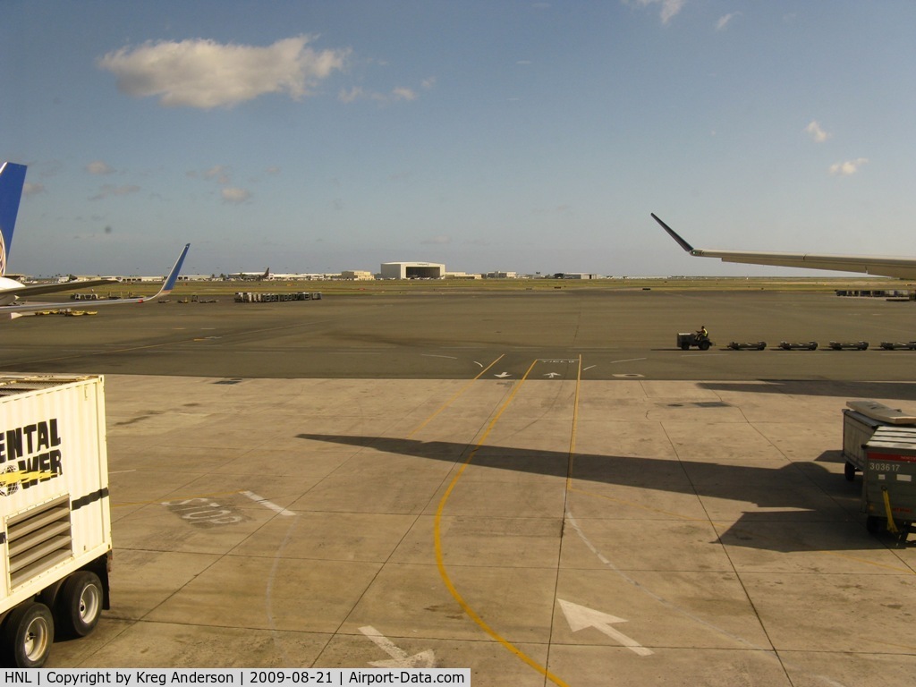 Honolulu International Airport (HNL) - A view from Gate 13 at HNL